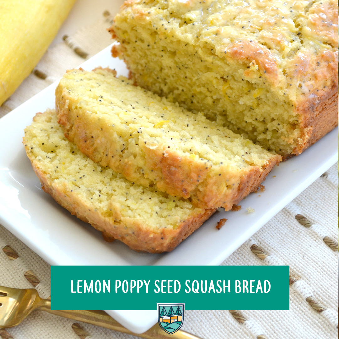 Lemon Poppy Seed Squash Bread