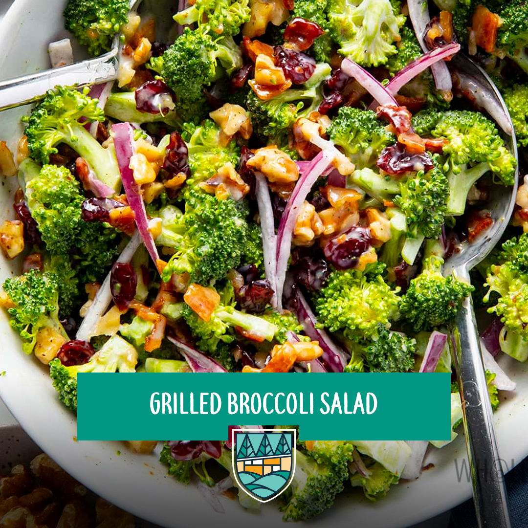 Grilled Broccoli Salad